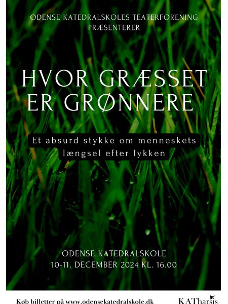 Plakat - Hvor græsset er grønnere